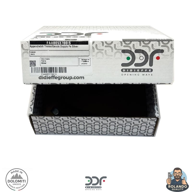 Appendiabiti con gancio doppio in Ferro - Thumbnail 6