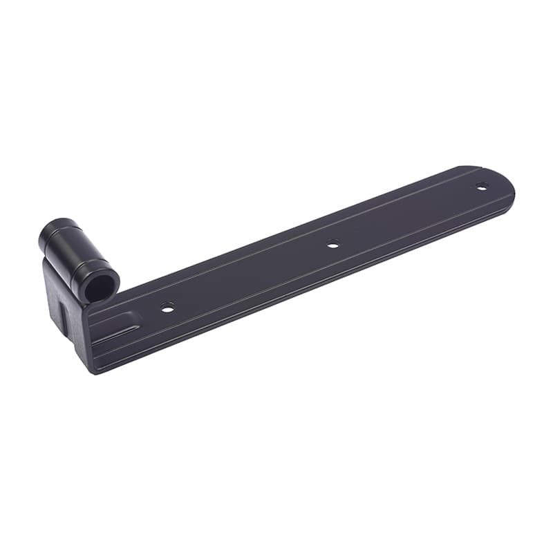 Bandella dritta zanca 90 gradi per profili pvc