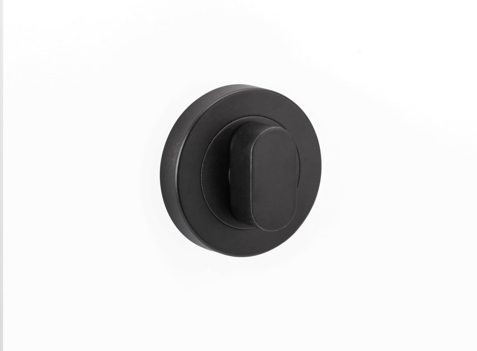 Verniciato nero opaco • Ottone • rosetta tonda