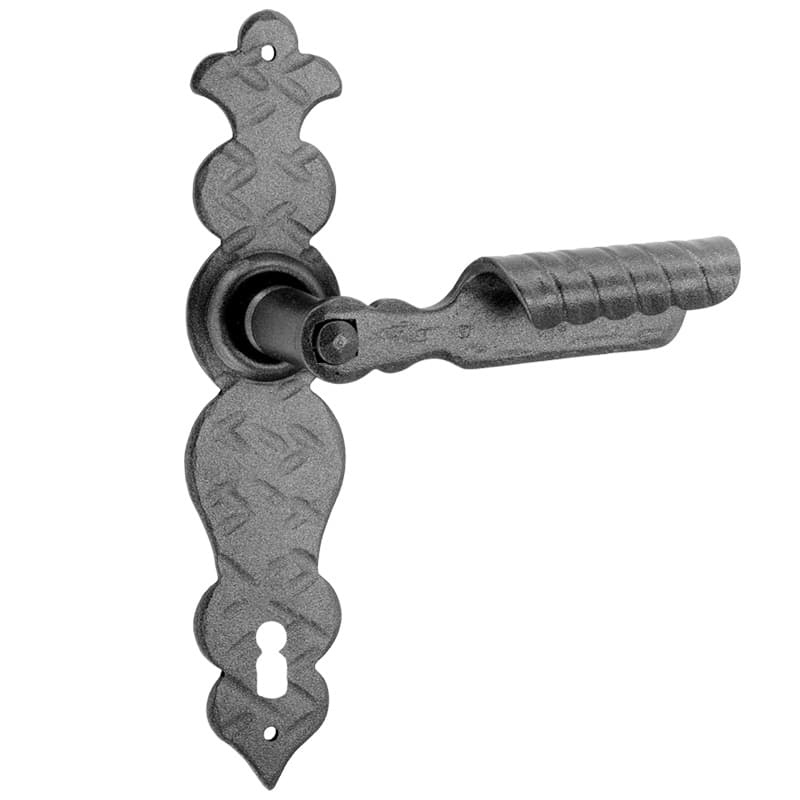 Maniglia con placca mod.201