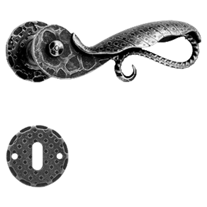 Silver  • Ferro • Foro normale -  con molla di ritorno 