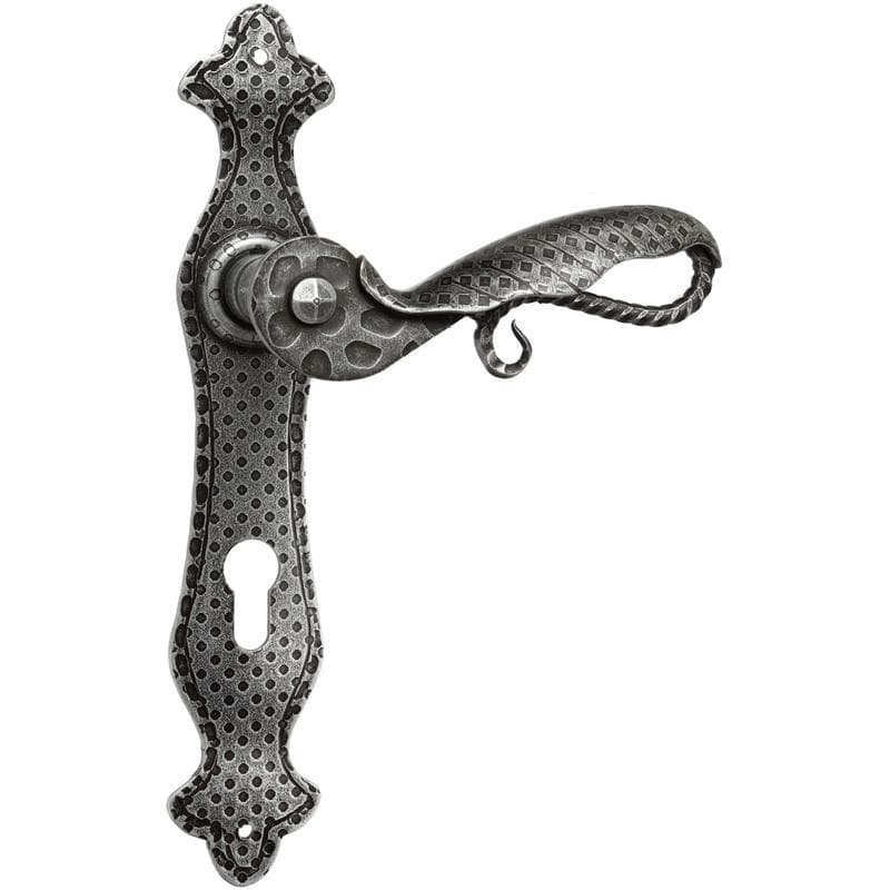 Silver  • Ferro • Foro cilindrico -  con molla di ritorno 