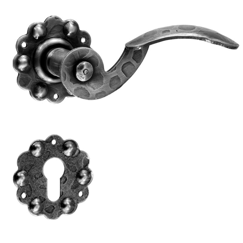 Silver  • Ferro • Foro cilindrico -  con molla di ritorno 