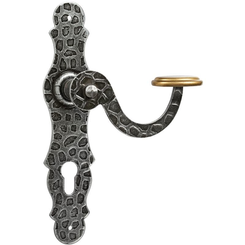 Silver  • Ferro • Foro cilindrico -  con molla di ritorno 