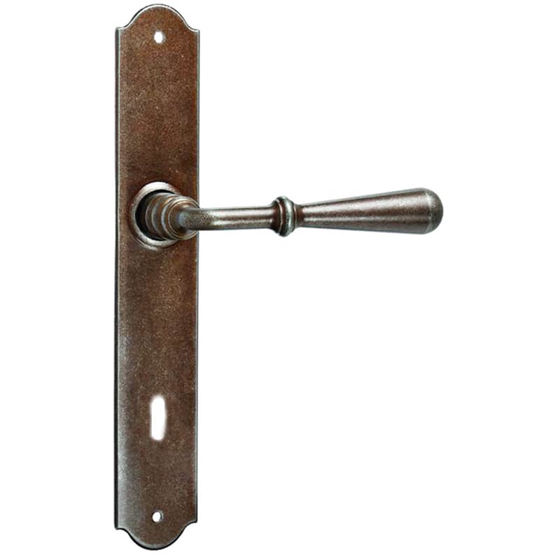 Ruggine  • Ferro • Foro normale -  con molla di ritorno 