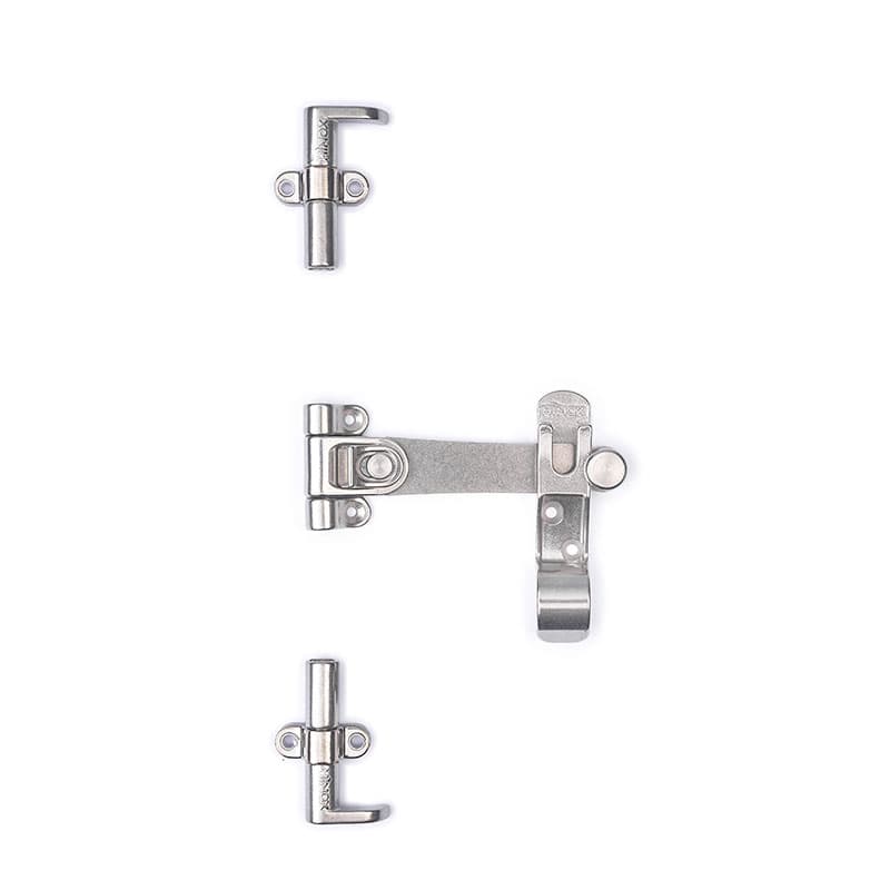 Naturale • Inox AISI 316 • Due ante - impugn. prolungata - c/antifurto